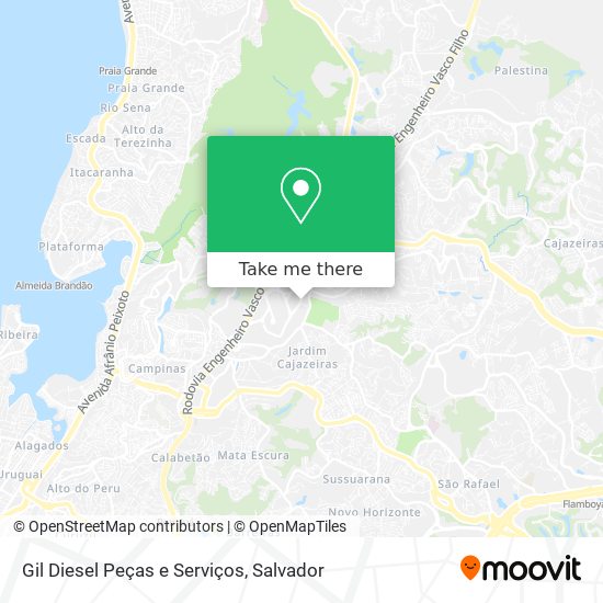 Gil Diesel Peças e Serviços map