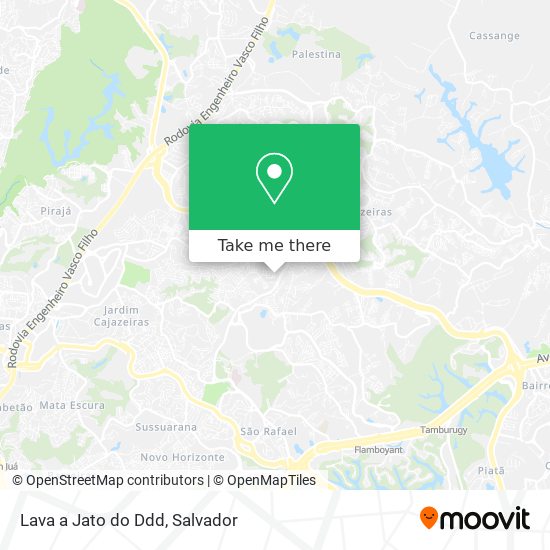 Lava a Jato do Ddd map