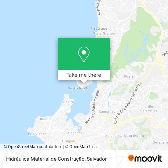 Hidráulica Material de Construção map