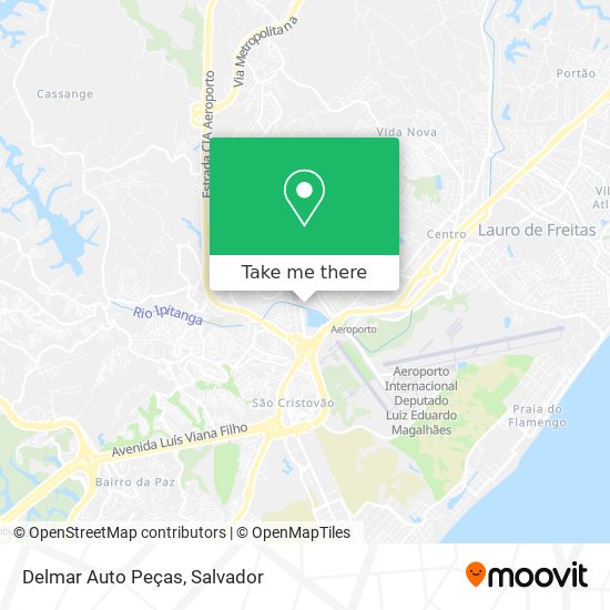 Delmar Auto Peças map