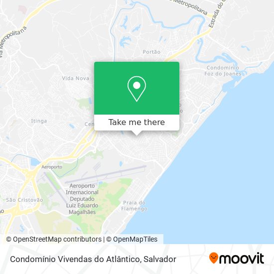 Mapa Condomínio Vivendas do Atlântico