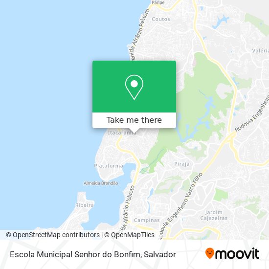Escola Municipal Senhor do Bonfim map