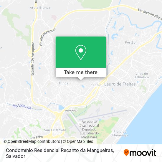 Condomínio Residencial Recanto da Mangueiras map