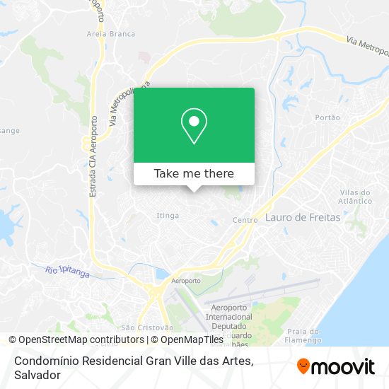 Condomínio Residencial Gran Ville das Artes map