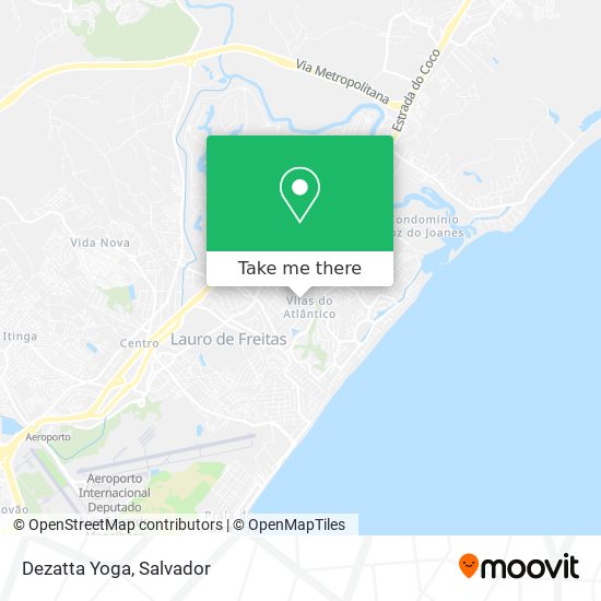 Dezatta Yoga map