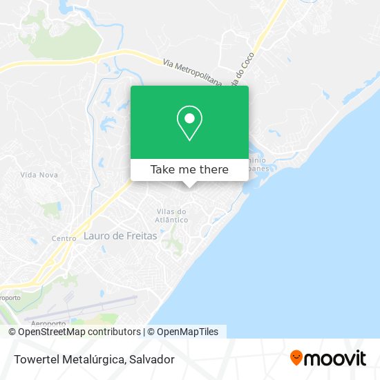 Towertel Metalúrgica map