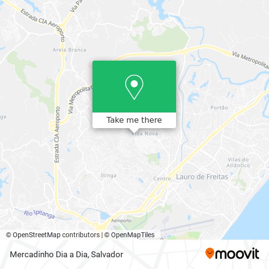 Mapa Mercadinho Dia a Dia