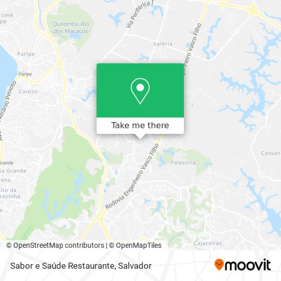 Sabor e Saúde Restaurante map