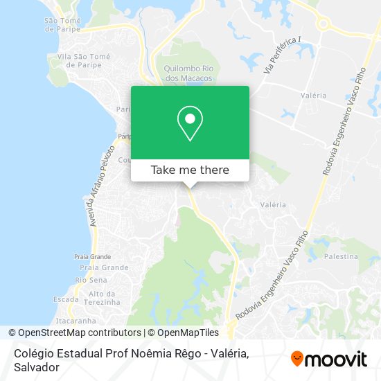 Colégio Estadual Prof Noêmia Rêgo - Valéria map