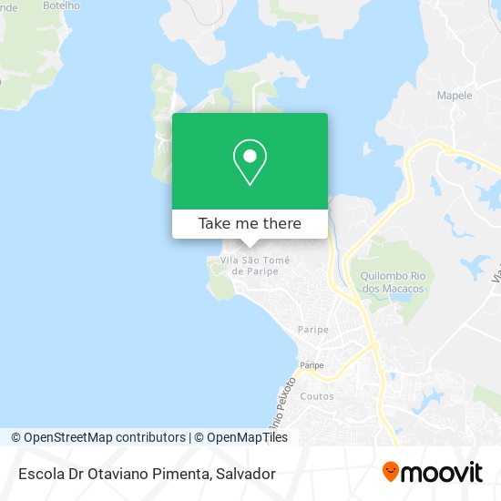 Escola Dr Otaviano Pimenta map