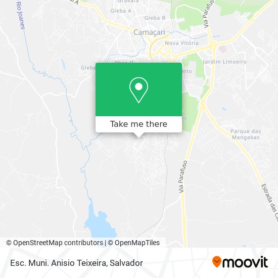 Esc. Muni. Anisio Teixeira map