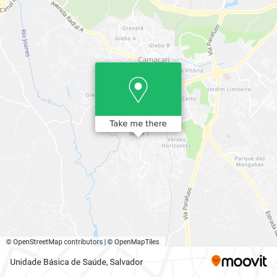 Unidade Básica de Saúde map