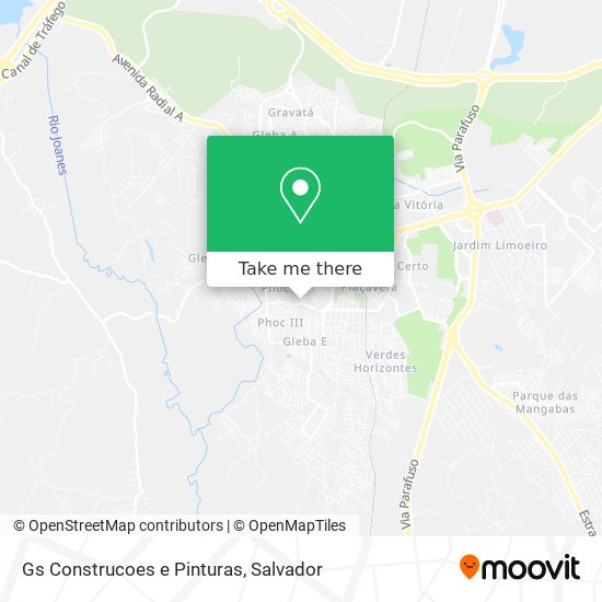 Gs Construcoes e Pinturas map