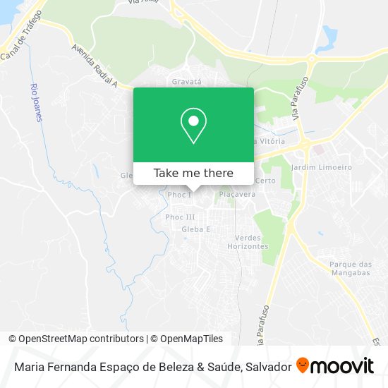 Maria Fernanda Espaço de Beleza & Saúde map