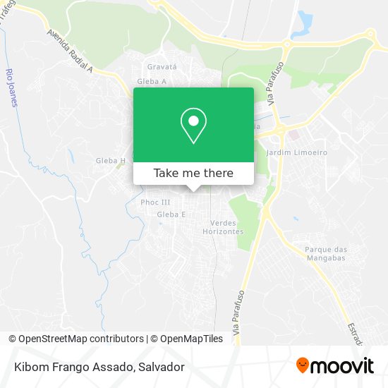 Kibom Frango Assado map