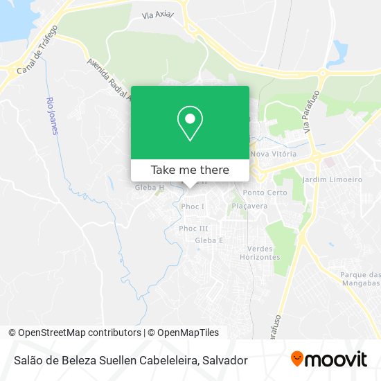 Salão de Beleza Suellen Cabeleleira map