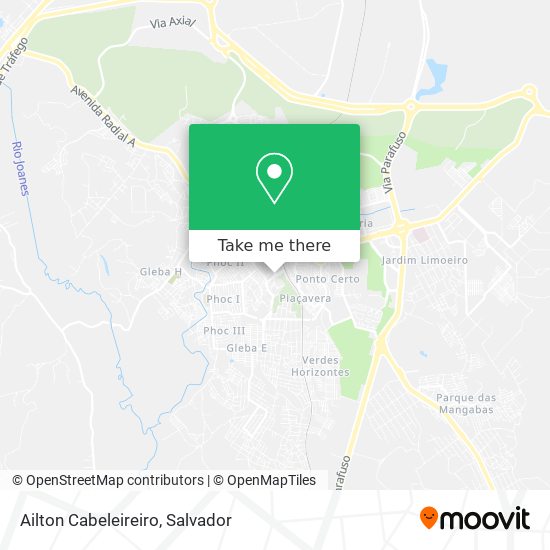 Ailton Cabeleireiro map