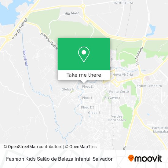 Fashion Kids Salão de Beleza Infantil map