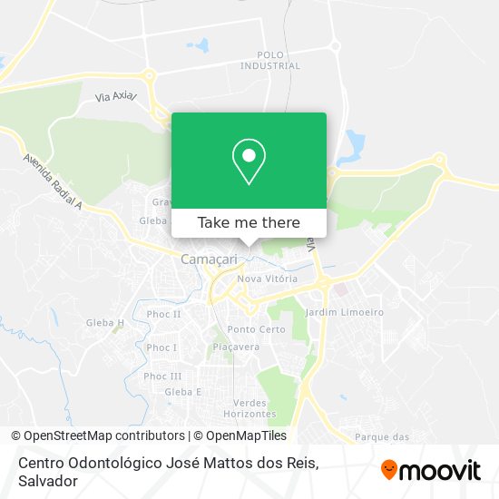 Centro Odontológico José Mattos dos Reis map