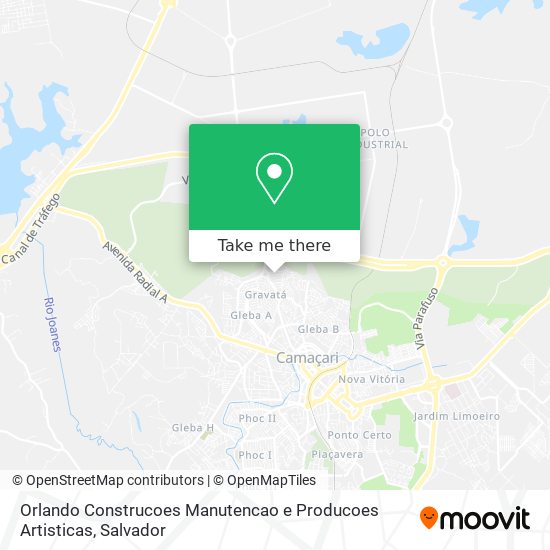 Orlando Construcoes Manutencao e Producoes Artisticas map