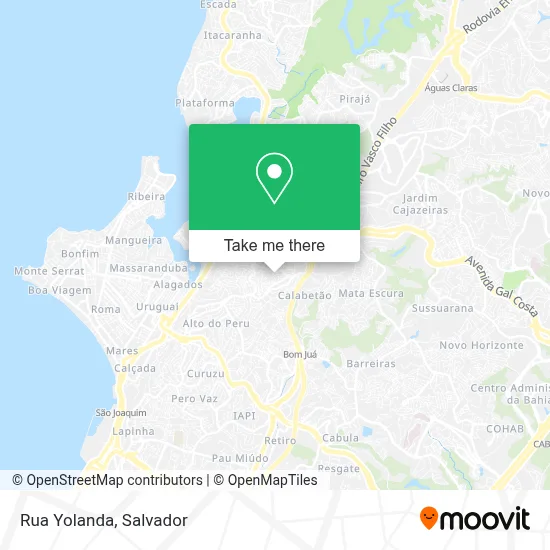 Rua Yolanda map