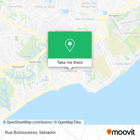 Rua Bonsucesso map