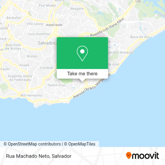 Rua Machado Neto map