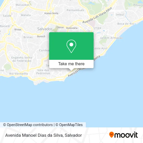 Avenida Manoel Dias da Silva map