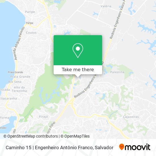 Caminho 15 | Engenheiro Antônio Franco map