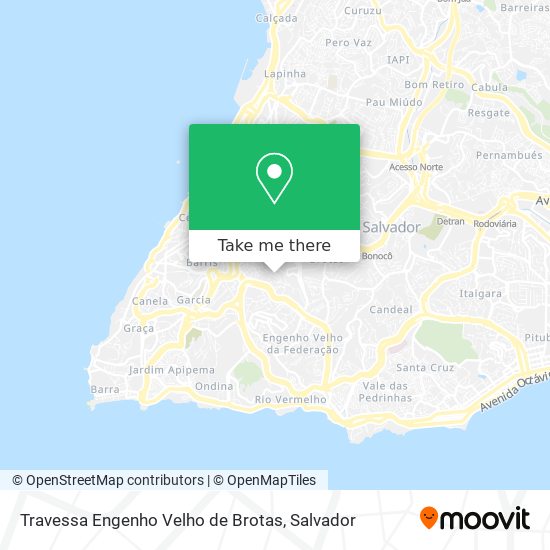 Travessa Engenho Velho de Brotas map