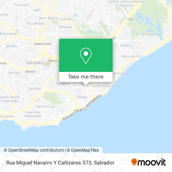 Rua Miguel Navarro Y Cañizares 373 map