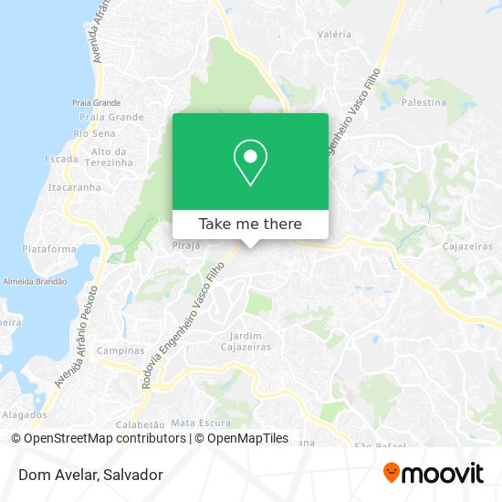 Mapa Dom Avelar