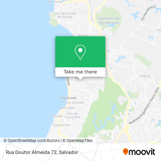 Rua Doutor Almeida 72 map