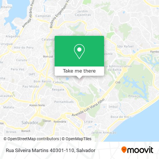 Rua Silveira Martins 40301-110 map