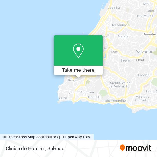 Clínica do Homem map