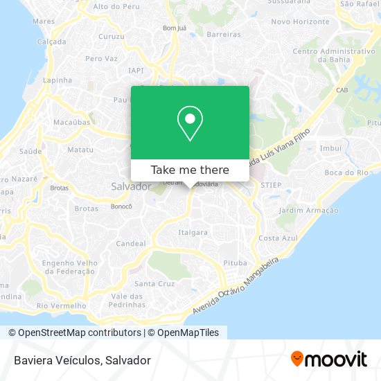 Baviera Veículos map