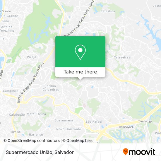 Supermercado União map