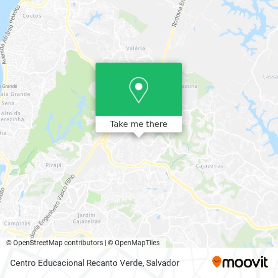 Centro Educacional Recanto Verde map