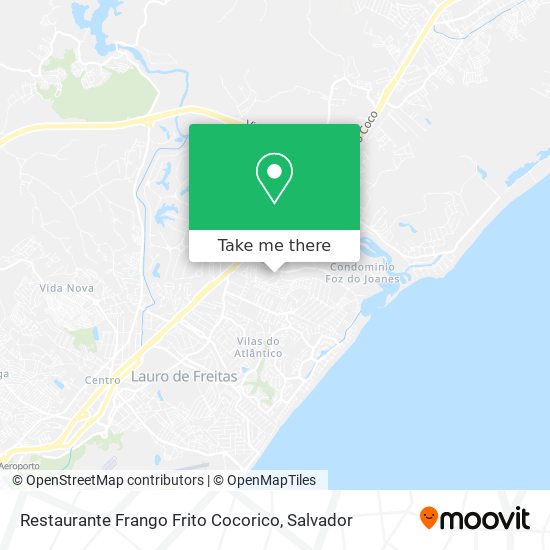 Restaurante Frango Frito Cocorico map