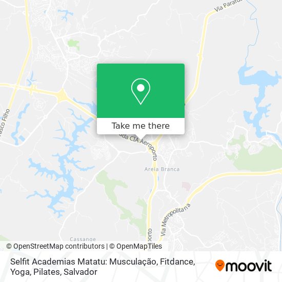 Selfit Academias Matatu: Musculação, Fitdance, Yoga, Pilates map