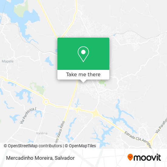 Mercadinho Moreira map