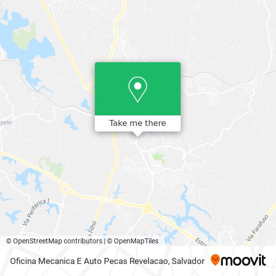 Oficina Mecanica E Auto Pecas Revelacao map