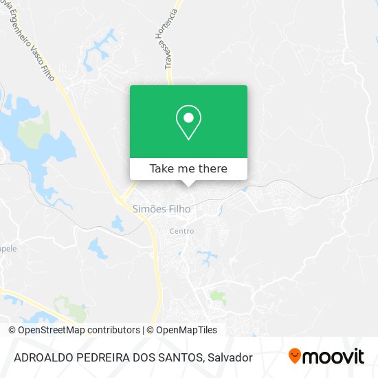 ADROALDO PEDREIRA DOS SANTOS map