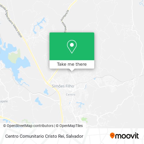 Centro Comunitario Cristo Rei map