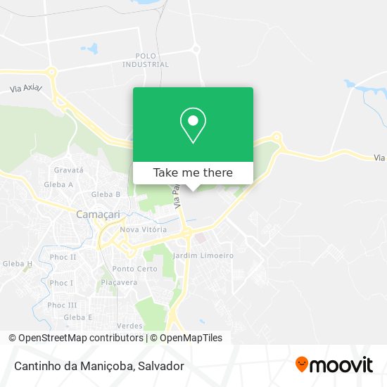 Cantinho da Maniçoba map
