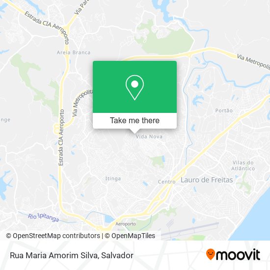 Rua Maria Amorim Silva map