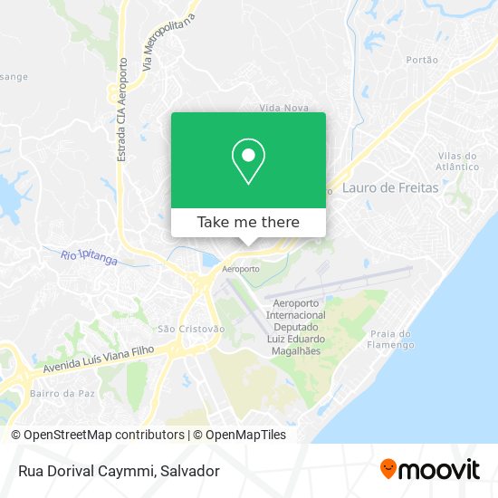 Rua Dorival Caymmi map