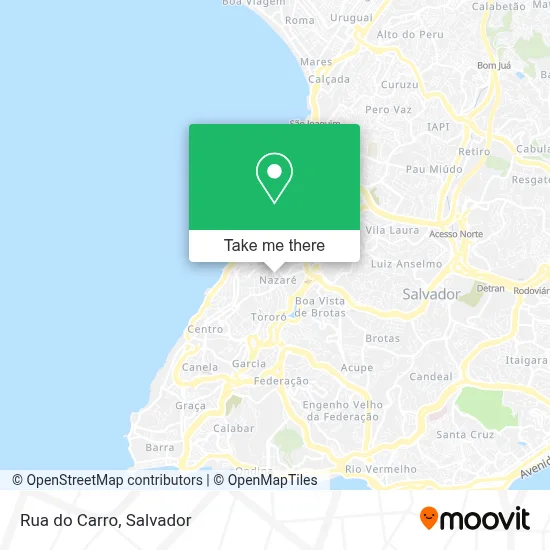 Rua do Carro map