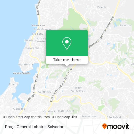 Praça General Labatut map