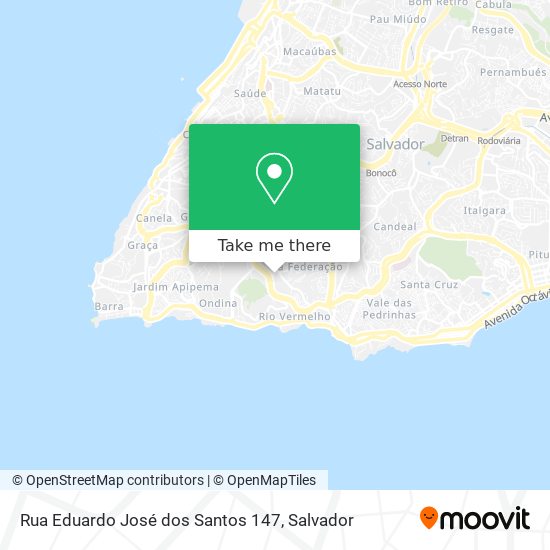 Mapa Rua Eduardo José dos Santos 147